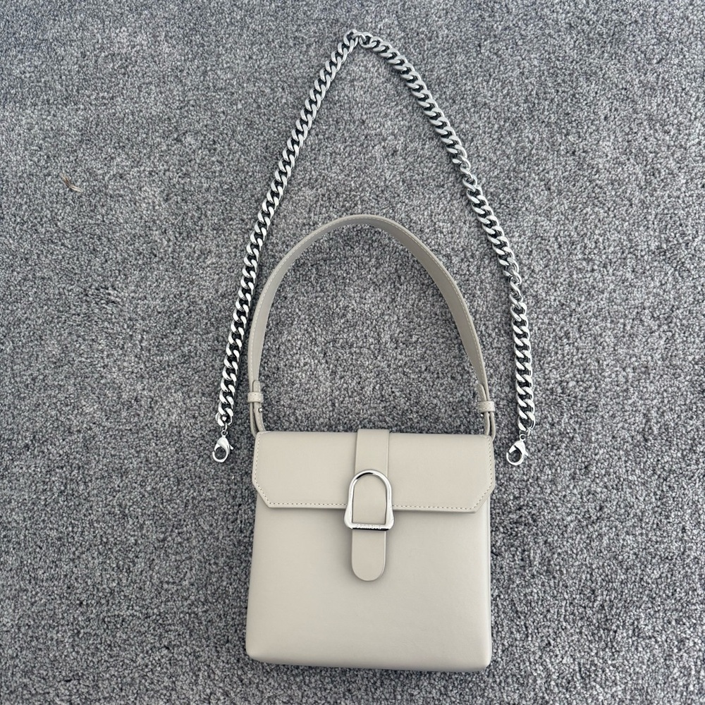 Senreve Cavalla Saddle Bag and Bold Link Shoulder Chain Set